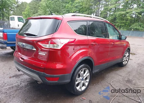 2014 Ford Escape Titanium из США, поврежденный, VIN 1FMCU0J98EUA86779